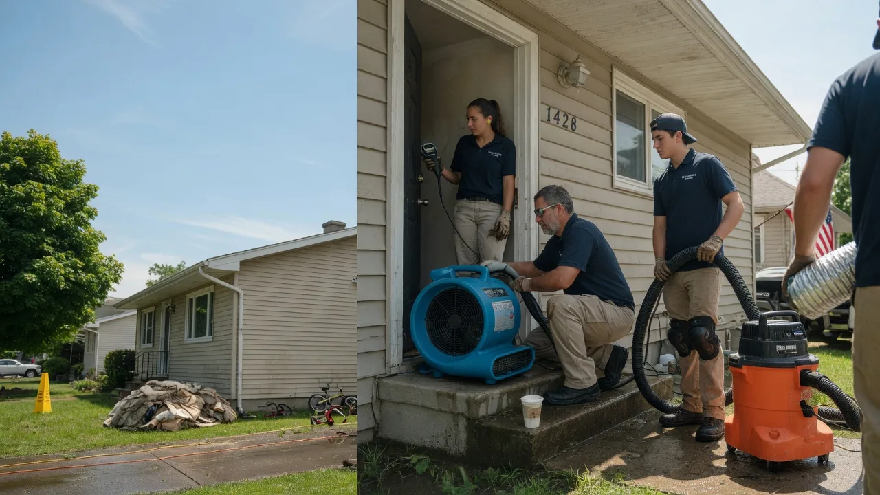 Water Damage Restoration in Cowden, IL near me